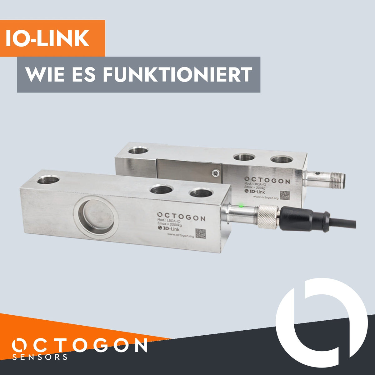 Wägezelle LBOA mit IO-Link Schnittstelle