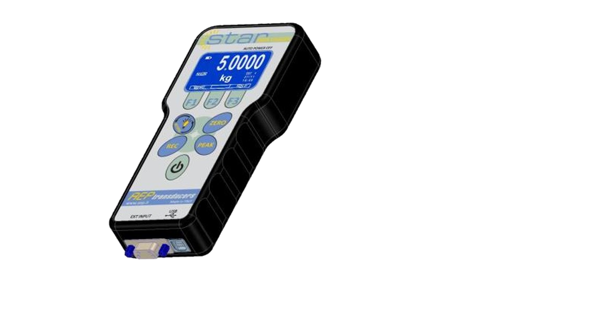 Handheld-Datenlogger EHAA AE-Star mit Tastatur und Display