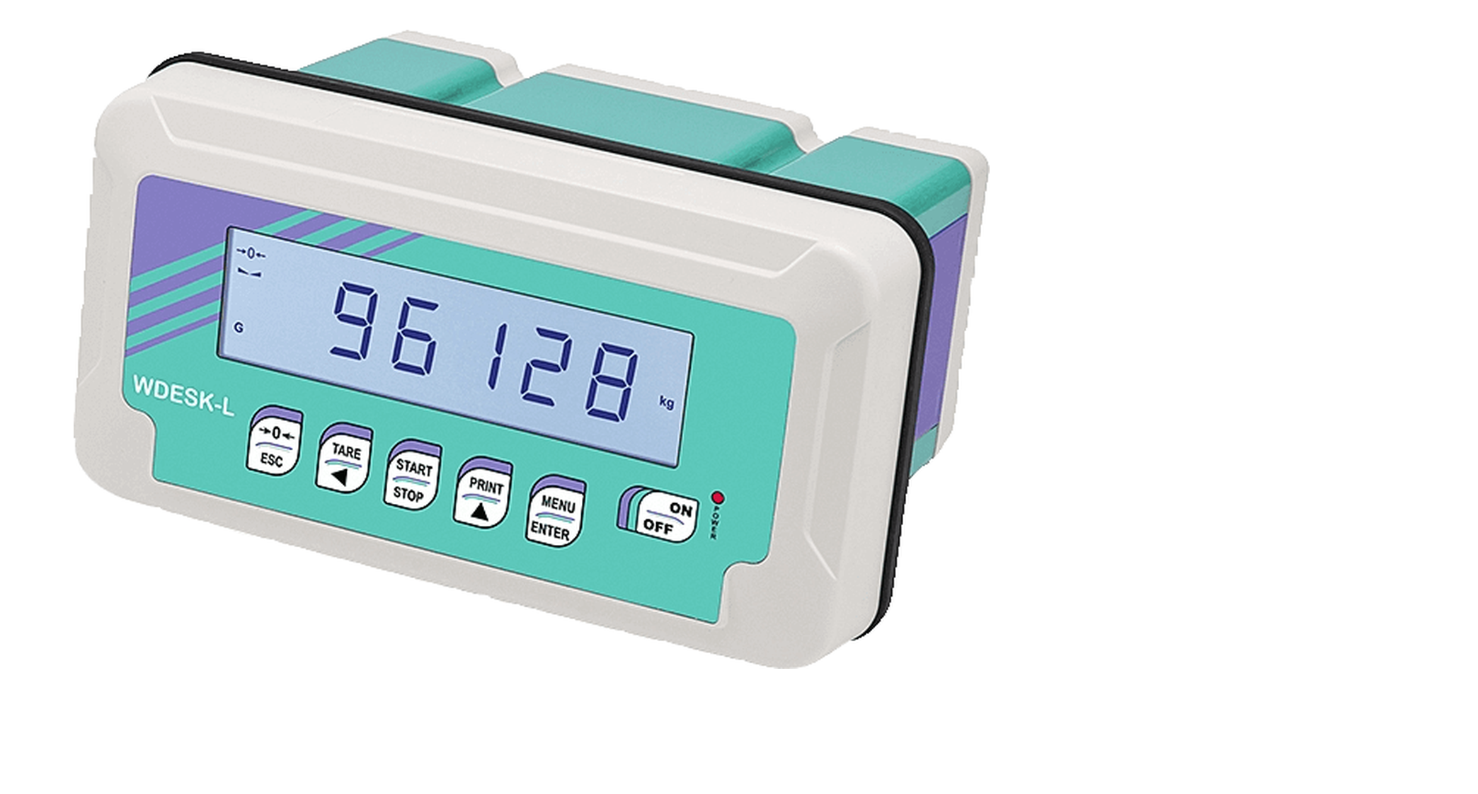 Wägeindikator EILE L-WDESK-L mit hinterleuchteter LCD-Anzeige