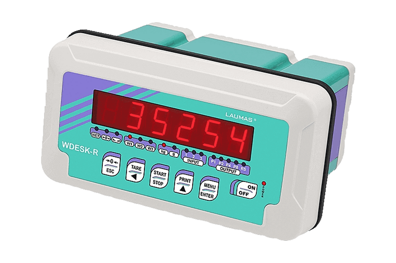 Wägeindikator EILF L-WDESK-R mit roter LED-Anzeige