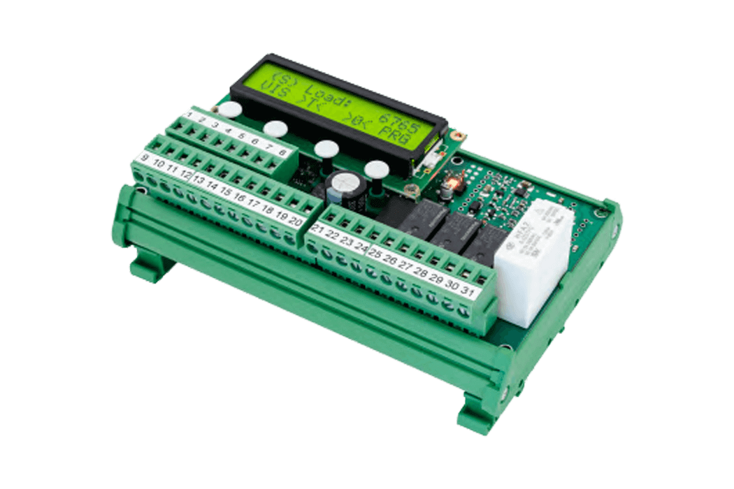 Digitaler Transmitter und Lastbegrenzer ETLD L-LCD3 für die Hutschiene