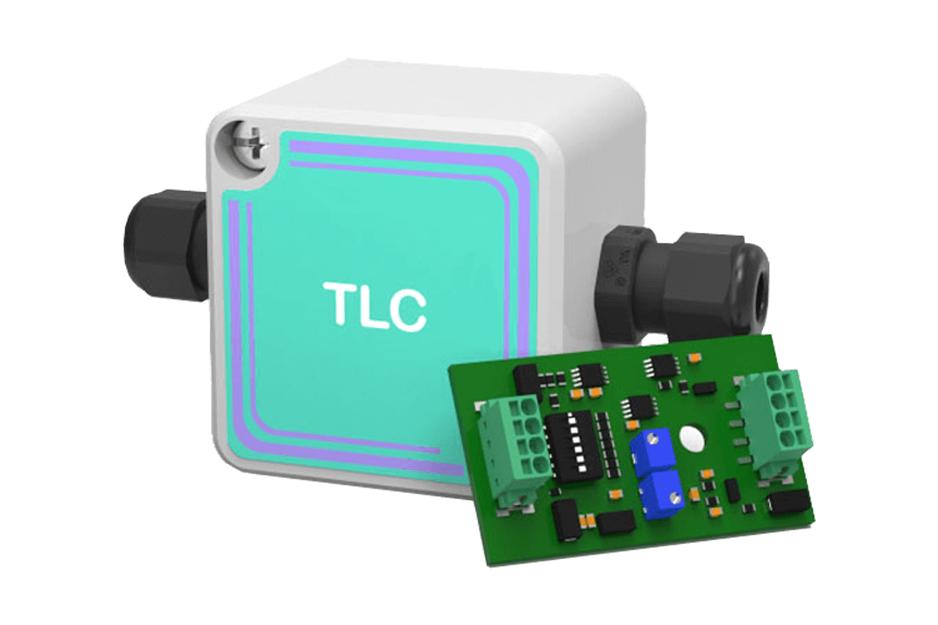 Analoger Wägetransmitter ETLE L-TLC im ABS-Gehäuse und als Platine